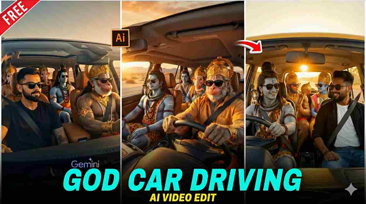 god car driving